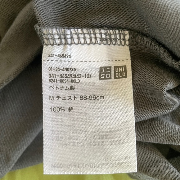 MEN'S TEE-SHIRT SHORT SLEEVES  ** UNIQLO **  SIZE  _M_ - Picture 7 of 7